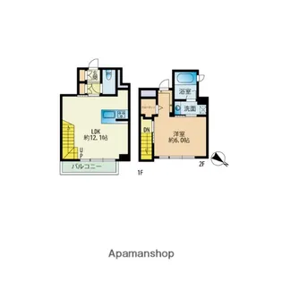 サニークレスト薬院【9階】の間取り