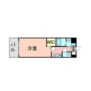 サンヒルズ薬院【8階】の間取り