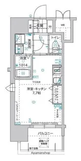 アルファシオ リエンソ【10階】の間取り