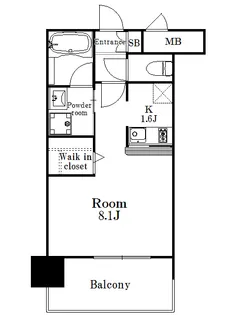 エンクレスト博多PREMIER【7階】の間取り