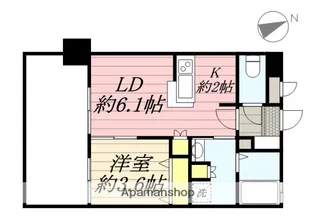サニークレスト東比恵【2階】の間取り