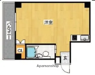 福岡県福岡市博多区美野島1丁目【マンション】の間取り