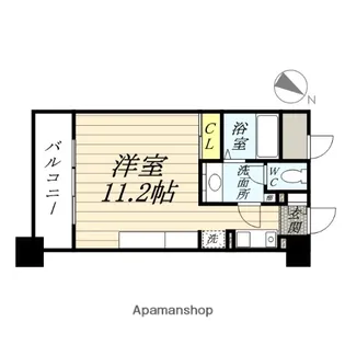 フェルト627【9階】の間取り