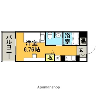 フェルト627【5階】の間取り