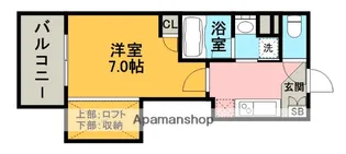 アクタス天神パークシティ【12階】の間取り