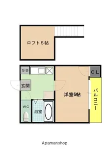 アルブルK−3【2階】の間取り