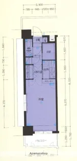 エステートモア・浄水通り【15階】の間取り