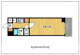 ピュアシティ南山荘通り【2階】の間取り