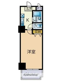 福岡県福岡市博多区美野島3丁目【マンション】の間取り