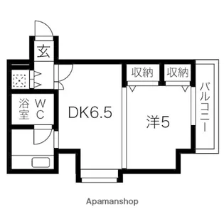 セピア大濠【3階】の間取り