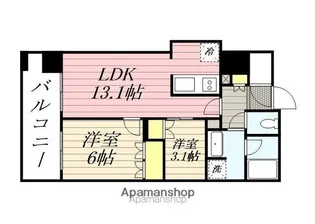 MJR赤坂タワー【2階】の間取り