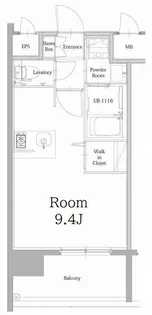 福岡県福岡市博多区築港本町【マンション】の間取り