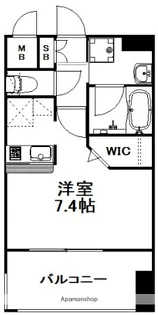エンクレスト天神MARK【12階】の間取り