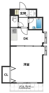 クロスステージ笹丘【6階】の間取り
