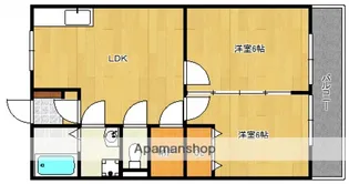 警固丸ビル【3階】の間取り