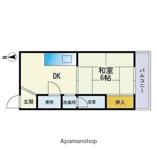 辻ビル【5階】の間取り