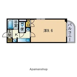 トピア大濠【2階】の間取り