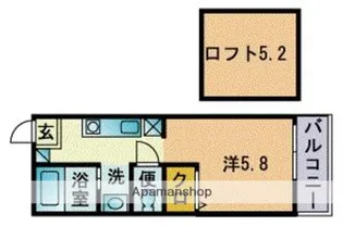 MKフラッツ【1階】の間取り