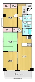 グランドメゾン藤崎【2階】の間取り