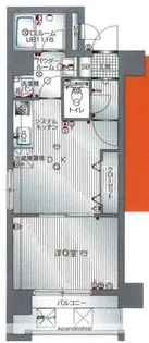 アクアシティ天神ノース【2階】の間取り
