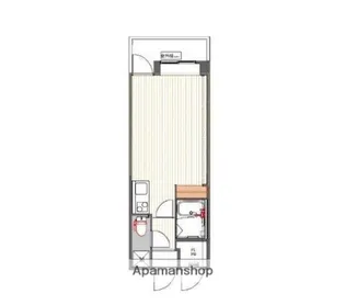 エステート・モア天神デュオ【8階】の間取り