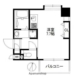 ラフォーレ西公園【8階】の間取り