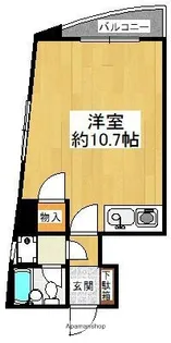 イメイブル・ド・舞鶴【7階】の間取り