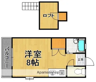 ウイング梅光園【1階】の間取り