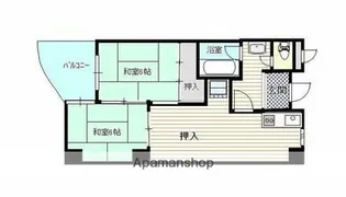 福岡県福岡市城南区樋井川3丁目【マンション】の間取り