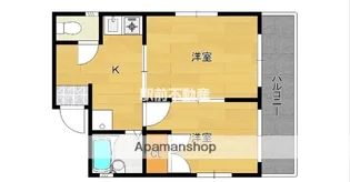 インペリアル赤坂【1階】の間取り