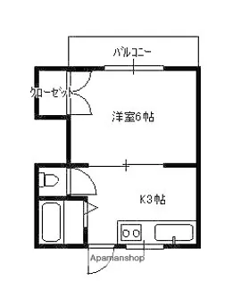 ピナクル高砂【2階】の間取り