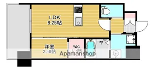 福岡県福岡市博多区竹下4丁目【マンション】の間取り