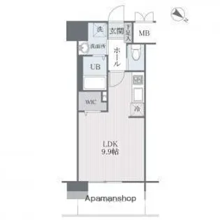 タワーズ高砂【14階】の間取り