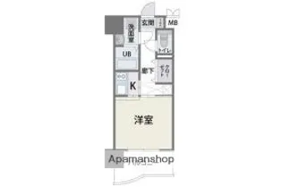 CAVANA天神【12階】の間取り