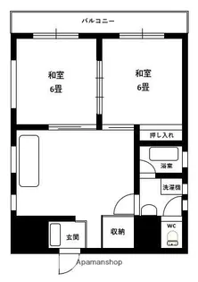 麻生ビル【4階】の間取り