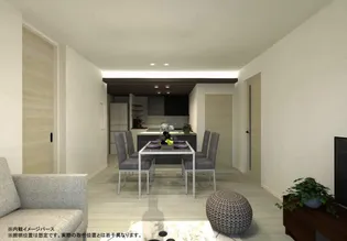 シャーメゾン六本松南【1階】の居間