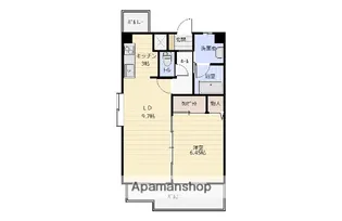 福岡県福岡市城南区長尾4丁目【マンション】の間取り