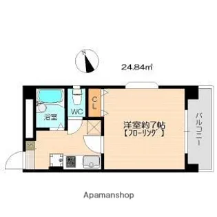 ロイヤルヒルズ笹丘【3階】の間取り