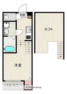 ルナソル ミラ【1階】の間取り