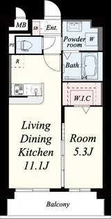 レトワール吉塚【1階】の間取り