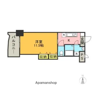 ロイヤル博多駅前【13階】の間取り