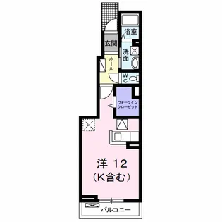 グラン エスポワール【1階】の間取り