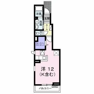 ポラリス A【1階】の間取り