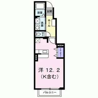 SONE APARTMENTB【1階】の間取り