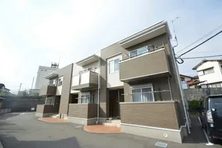 エール湯川A【1階】の外観