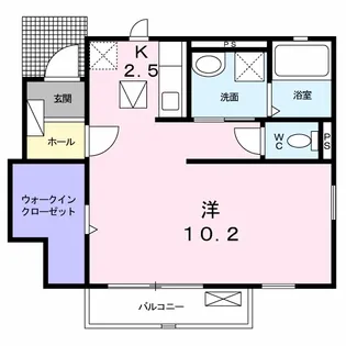 ハーモニーガーデン小文字Ⅱ【1階】の間取り