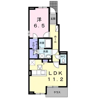 リアルエステートⅩⅡ【1階】の間取り