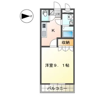 Power・フレンド【2階】の間取り