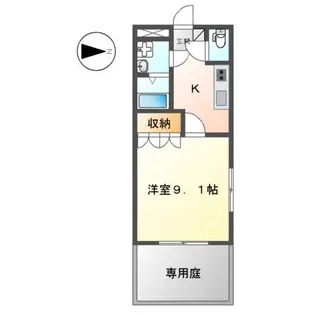 Power・フレンド【1階】の間取り