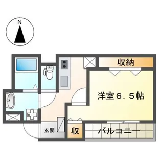 カサブランカ【1階】の間取り
